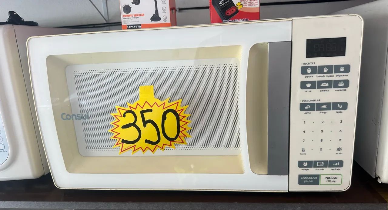 Microondas 280 reais 3 mês de garantia e what *  - Foto 2