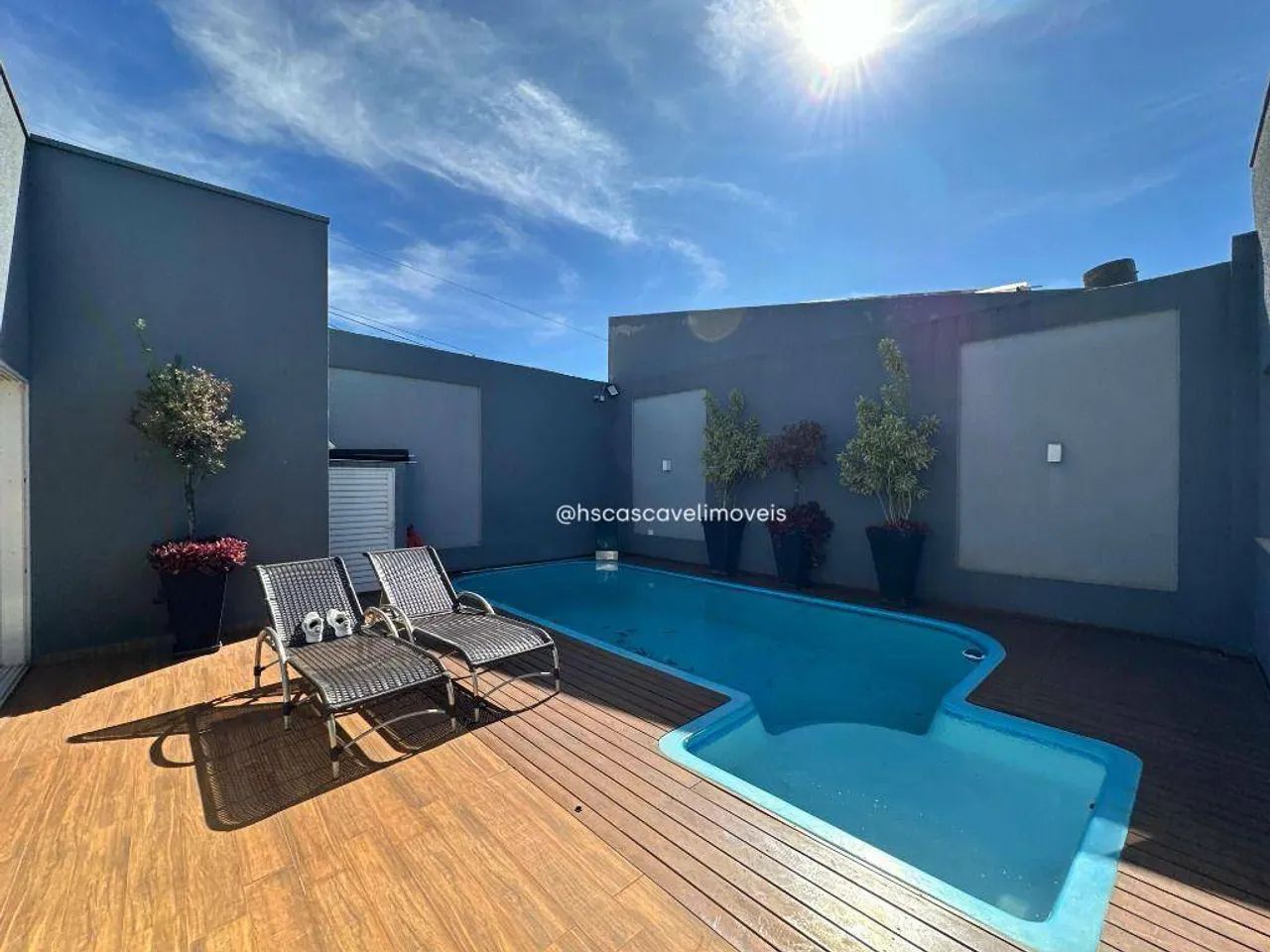 Casa térrea semi mobiliada com piscina, Próximo a panificadora Cancelli. - Foto 2