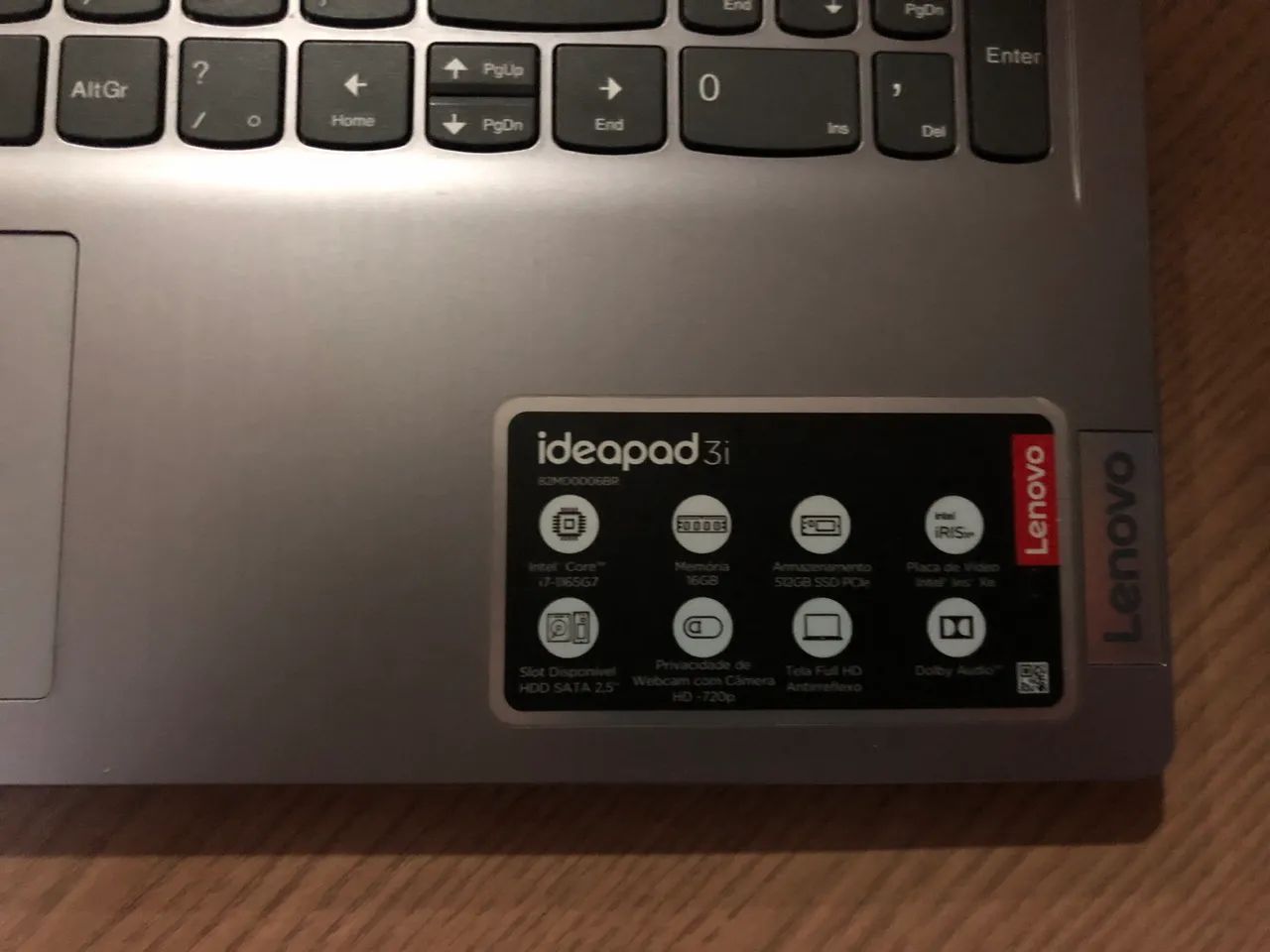 Notebook Lenovo IdeaPad 3i 15ITL6 - Foto 4