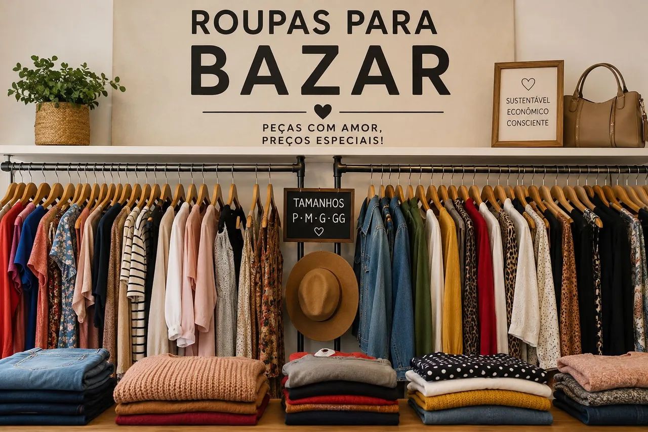 Roupas para bazar. Promoção R$ 100, 00