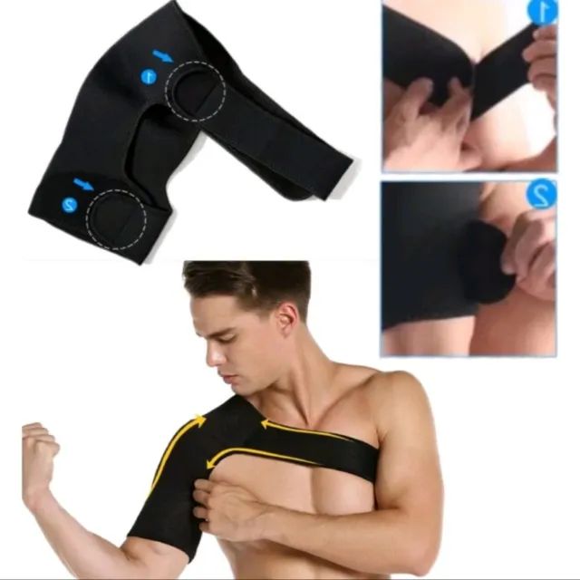 Suporte de ombro com Velcro ajustável  - Foto 4