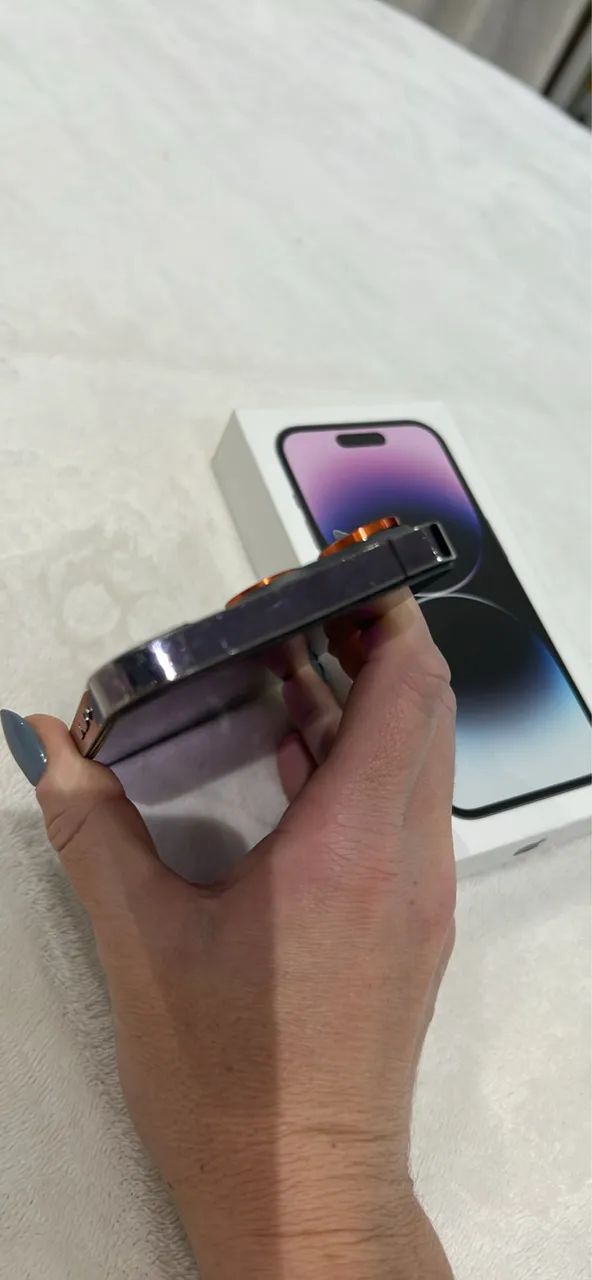iPhone 14 Pro 256gb roxo - Foto 4