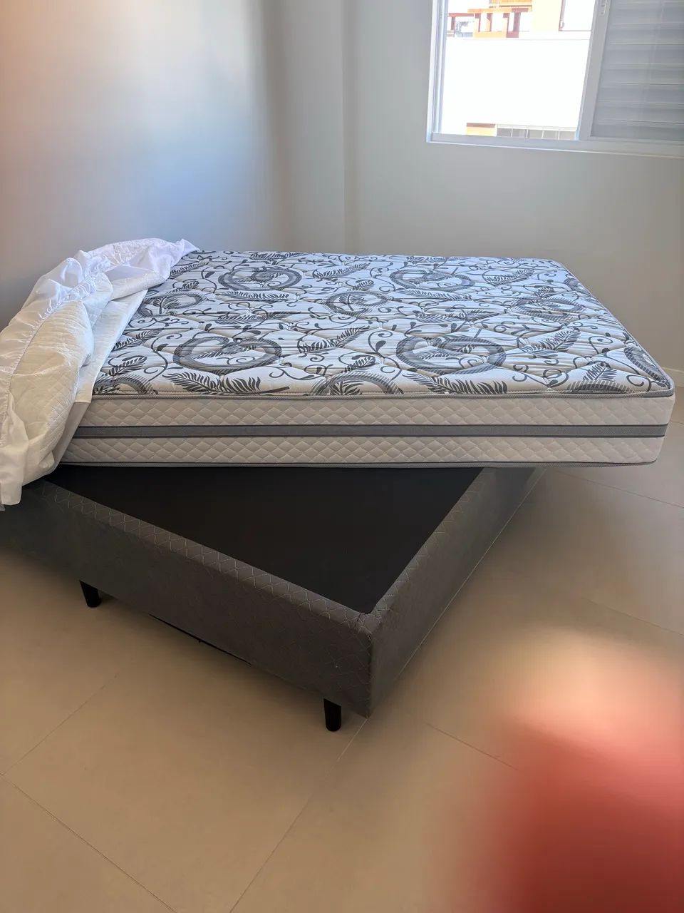 Cama box casal Herbalife+ colchão chester Max sprint - Foto 3