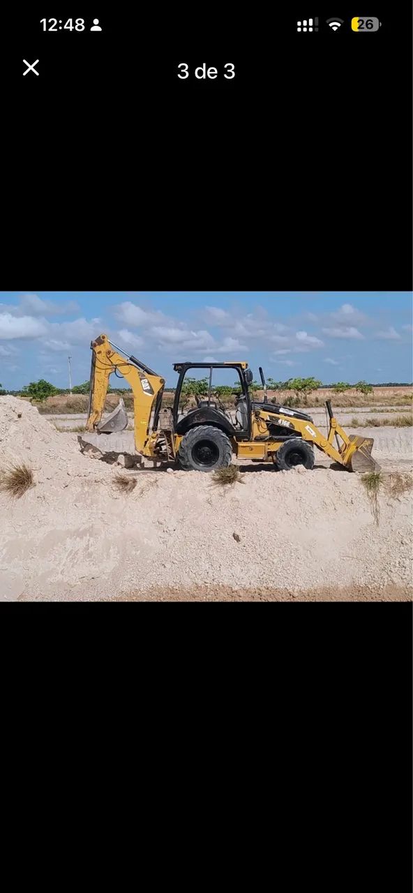 Retroescavadeira caterpillar 416E - Foto 3