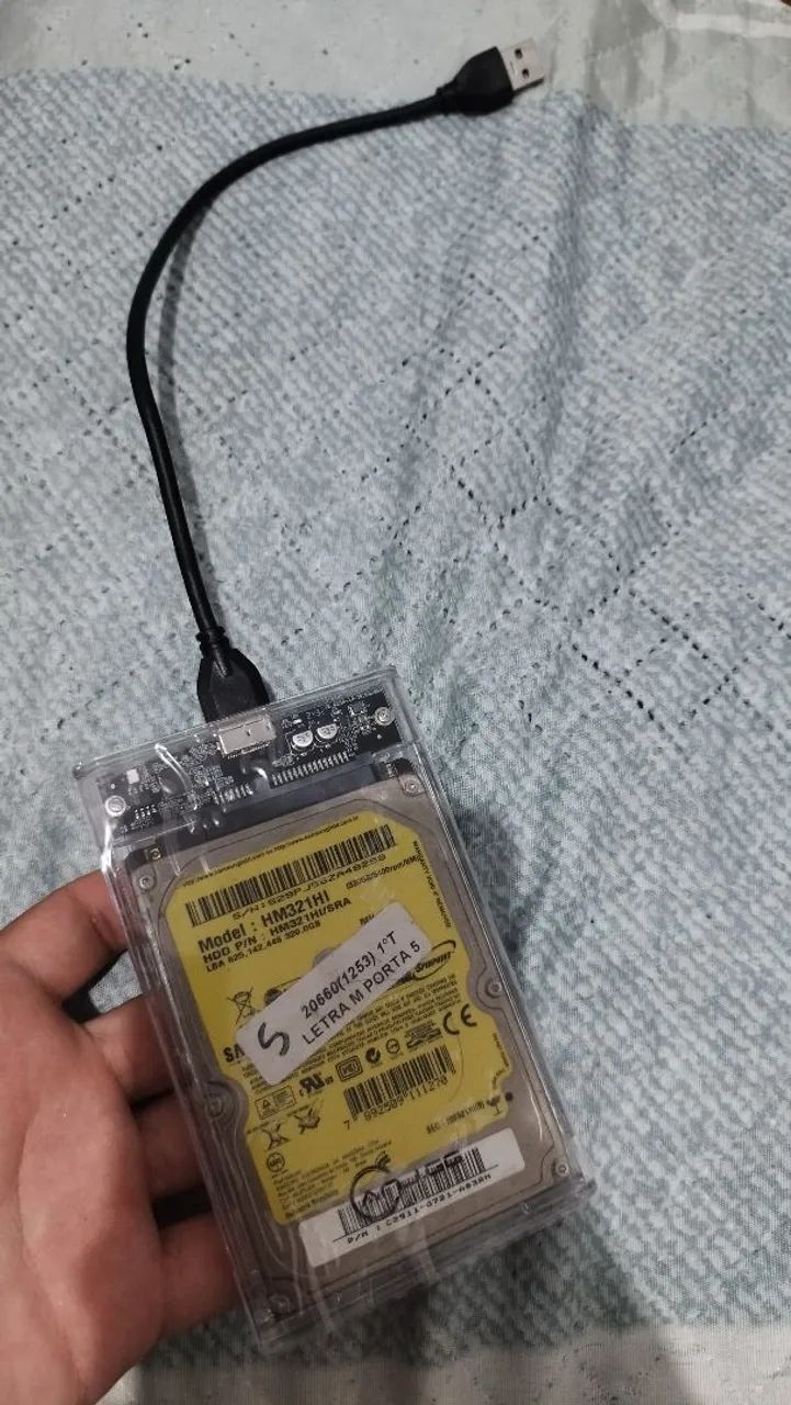 Hd externo de 320 gb