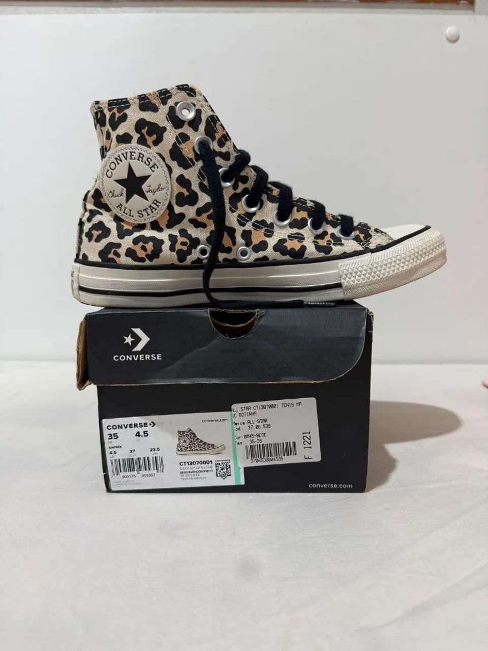 All Star Converse Estampa Animal Print