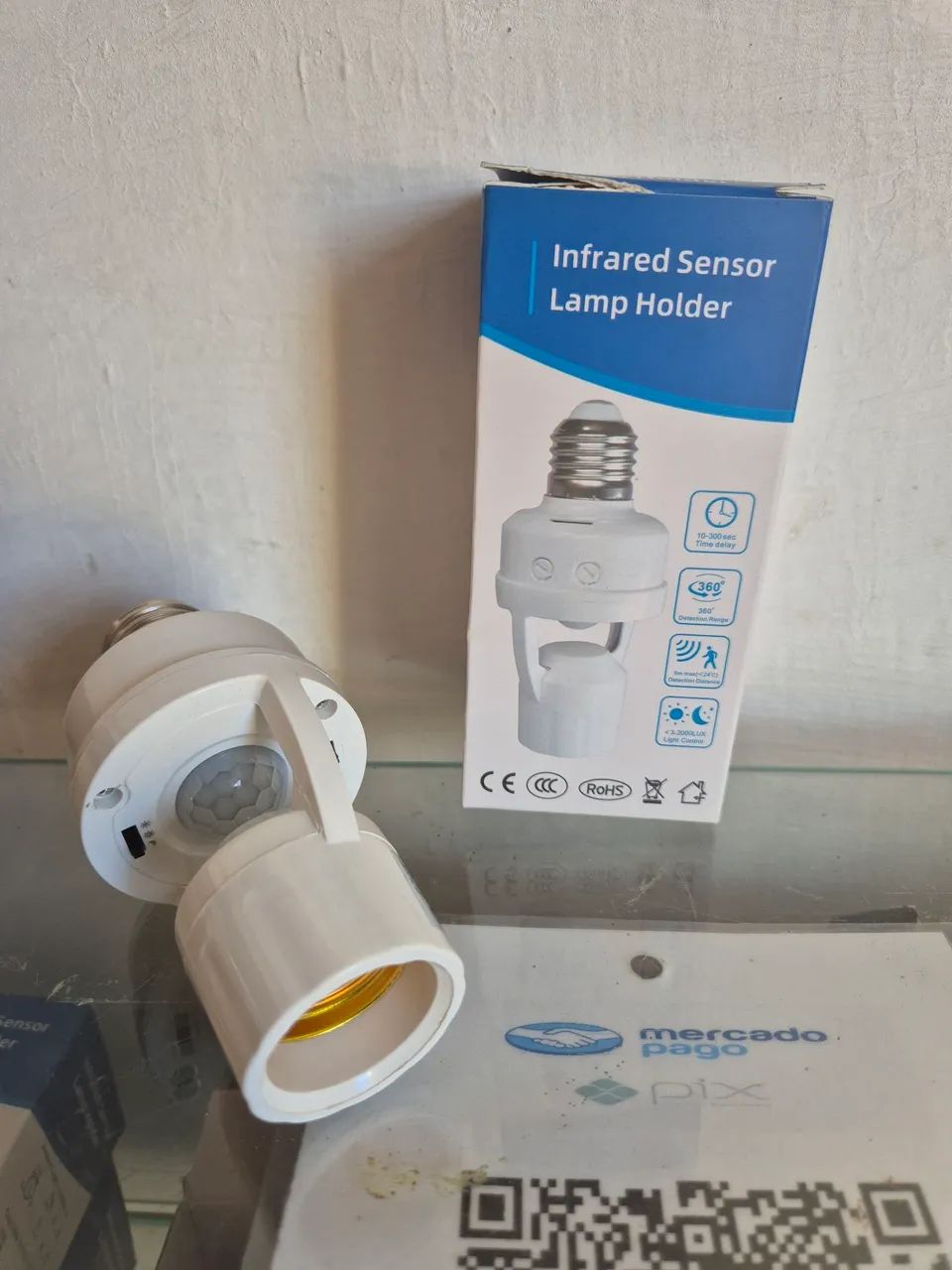 SENSOR DE PRESENÇA BOCAL E27 - Foto 4