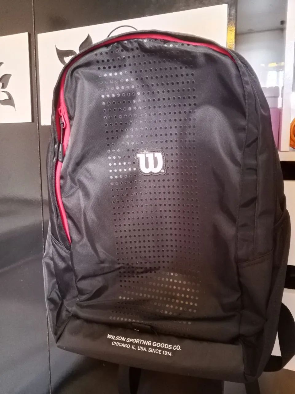Bolsa Wilson na etiqueta 
