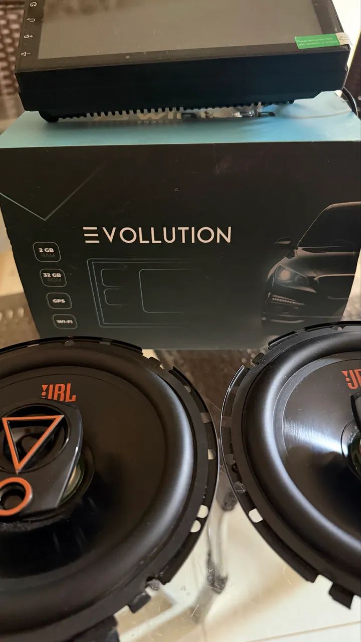 Vendo multimídia CarPlay com JBL 80w - Foto 2