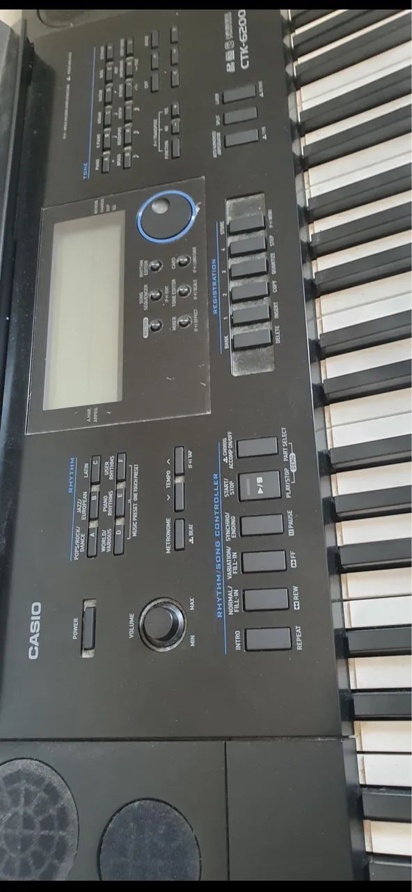 Teclado Casio CTK6200
