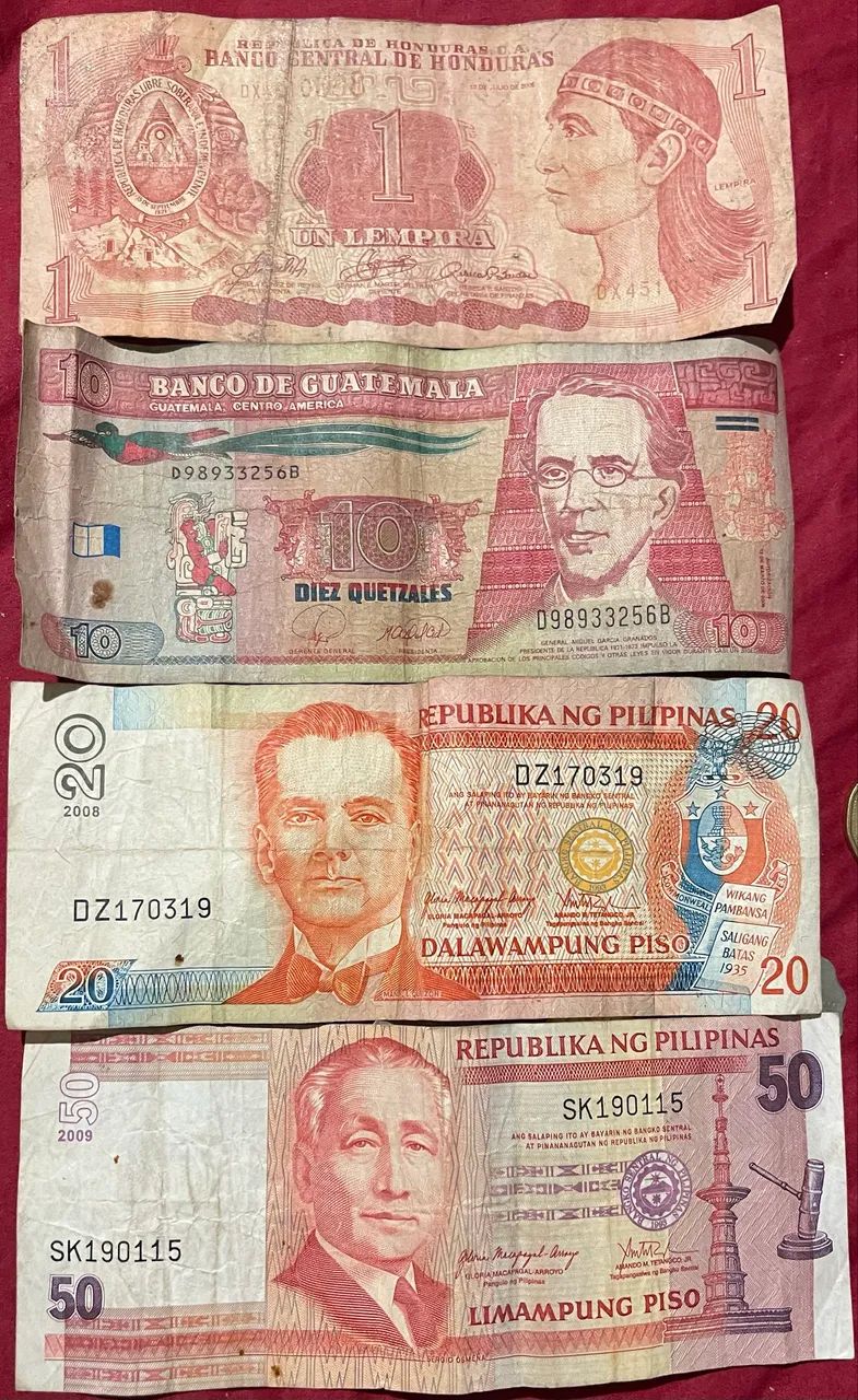 Cédulas e moedas antigas (lote) - Foto 3