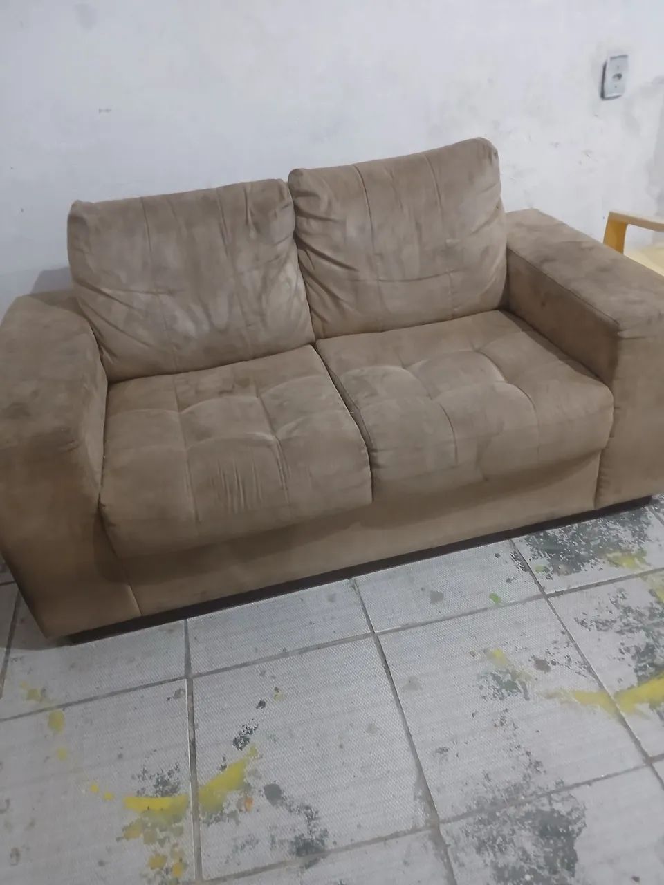 Sofas 3 e 2 lugares. Semi novo.R$ 780,00 - Foto 3