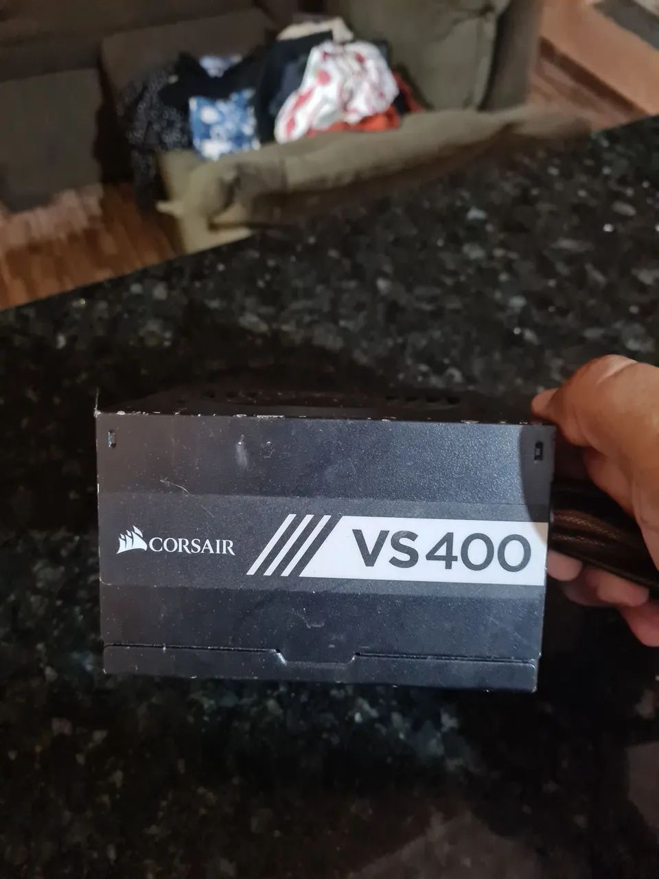 Fonte corsair VS 400 funcioando 100%