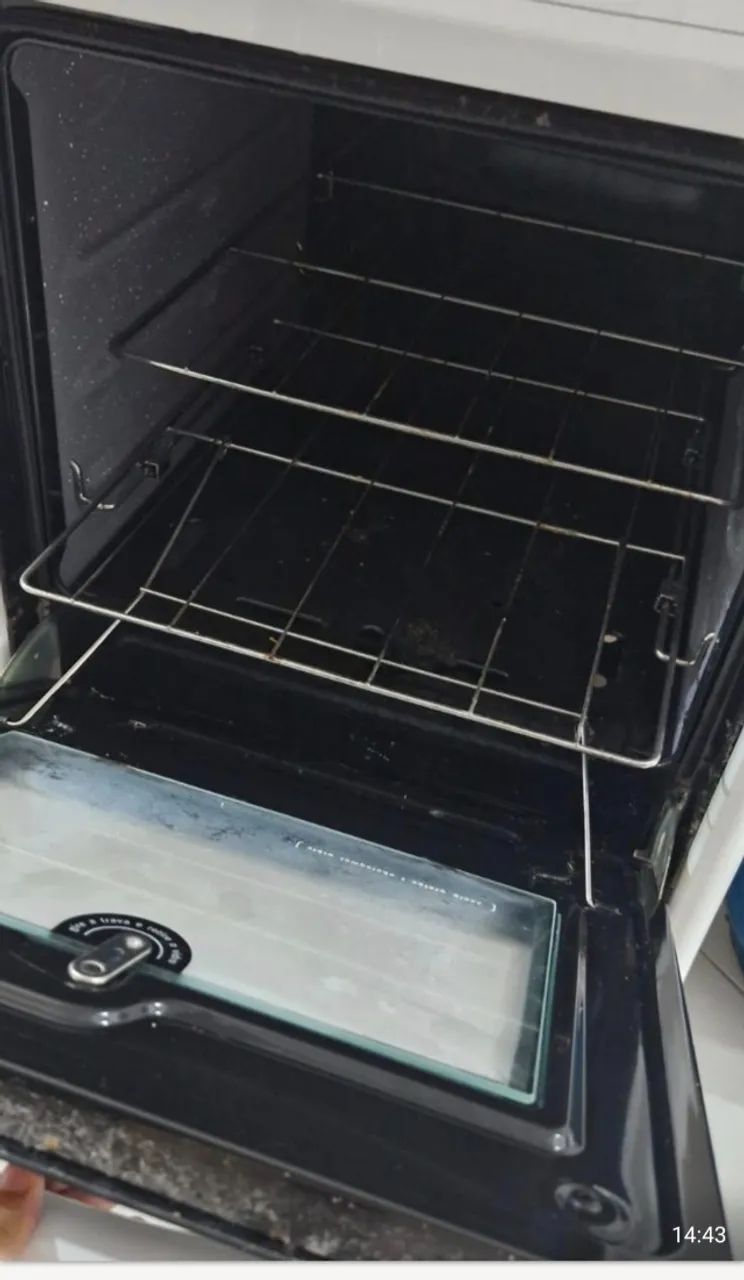 Fogão 04 bocas, piso, Electrolux. Usado - Foto 2