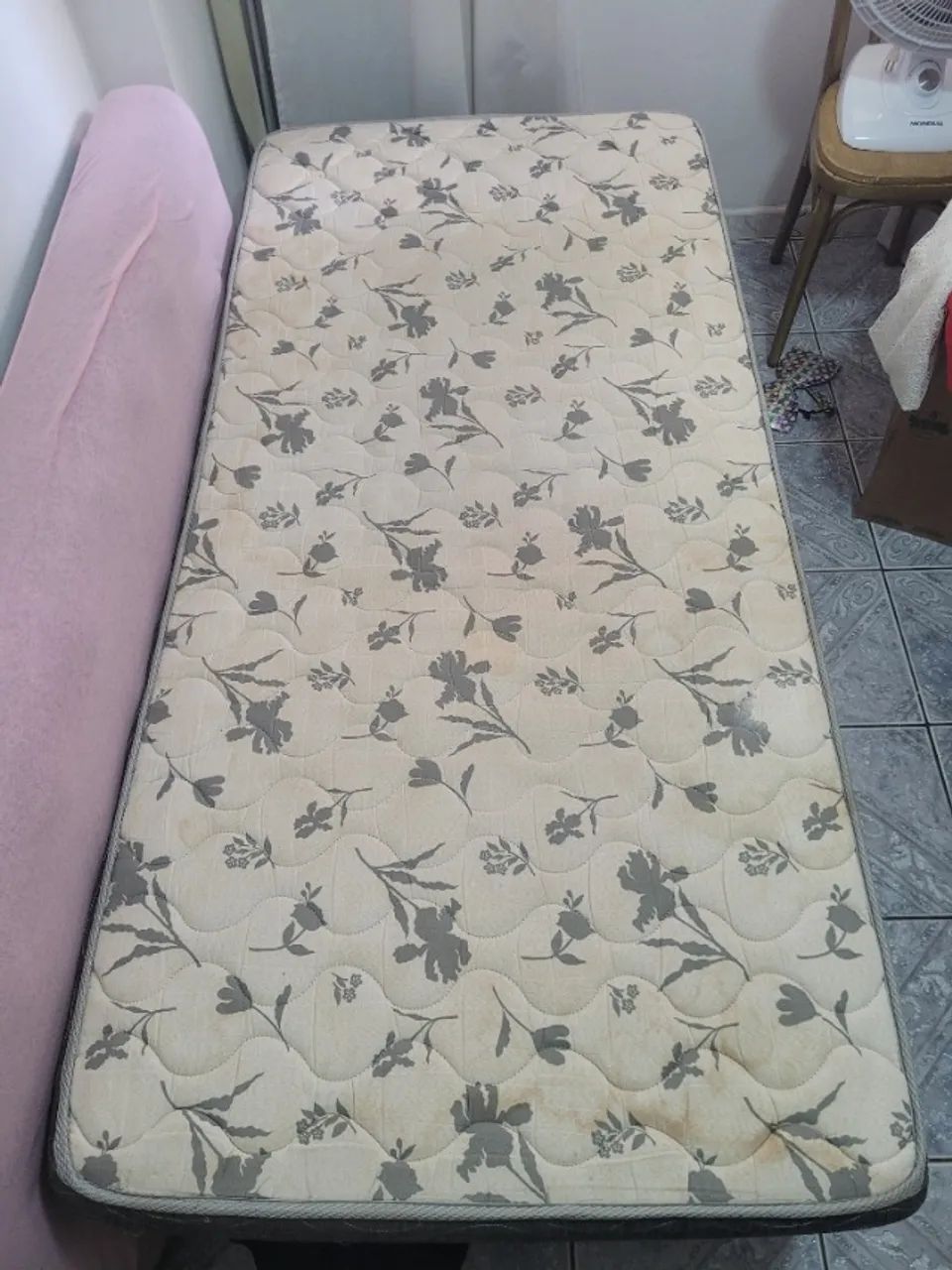 CAMA + COLCHÃO DE SOLTEIRO ORTOBOM - Foto 3