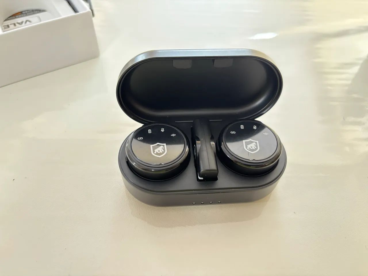 Microfone de Lapela Duplo Magnético Sem Fio GShield Armor com Redução de Ruído