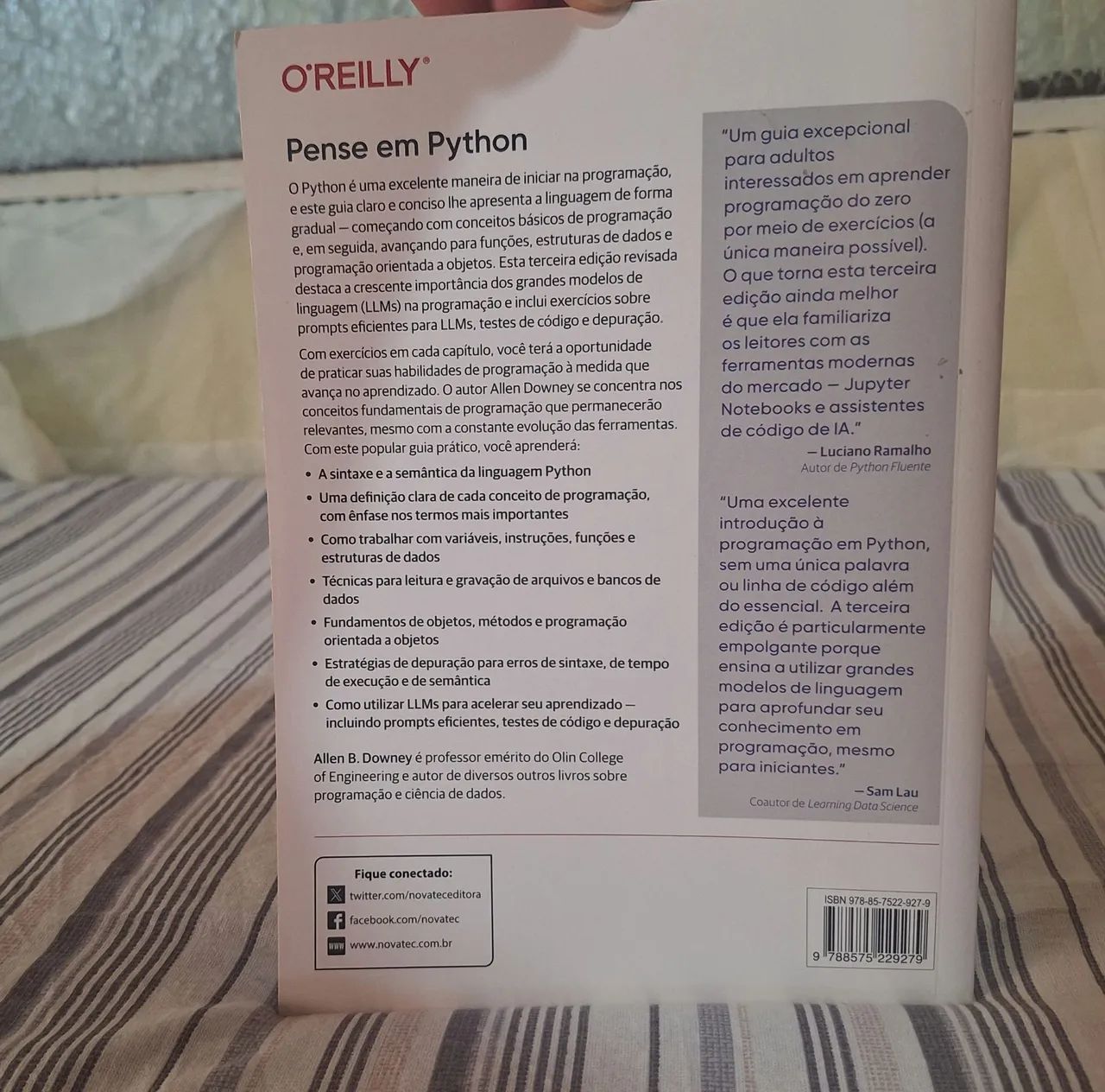 Livro - Pense em Python  - Foto 3