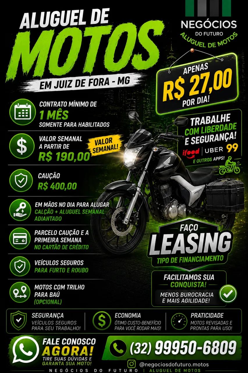 Aluguel motos !