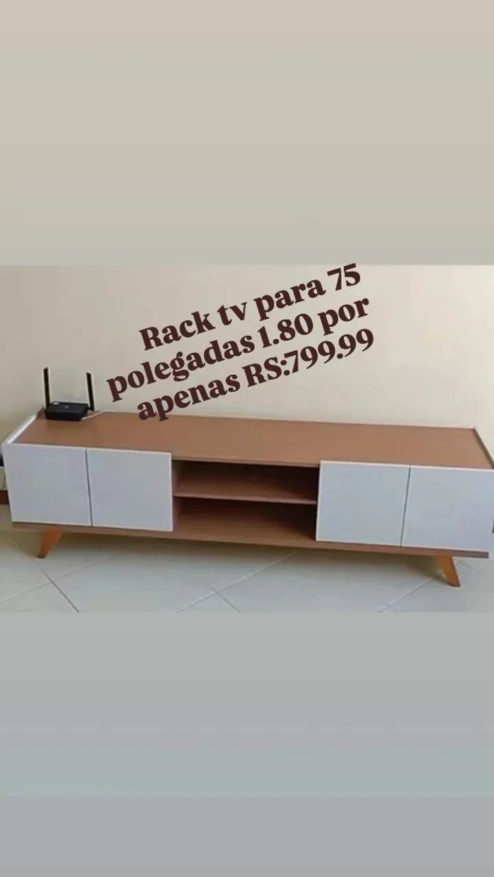 Rack retro para 70 polegadas 