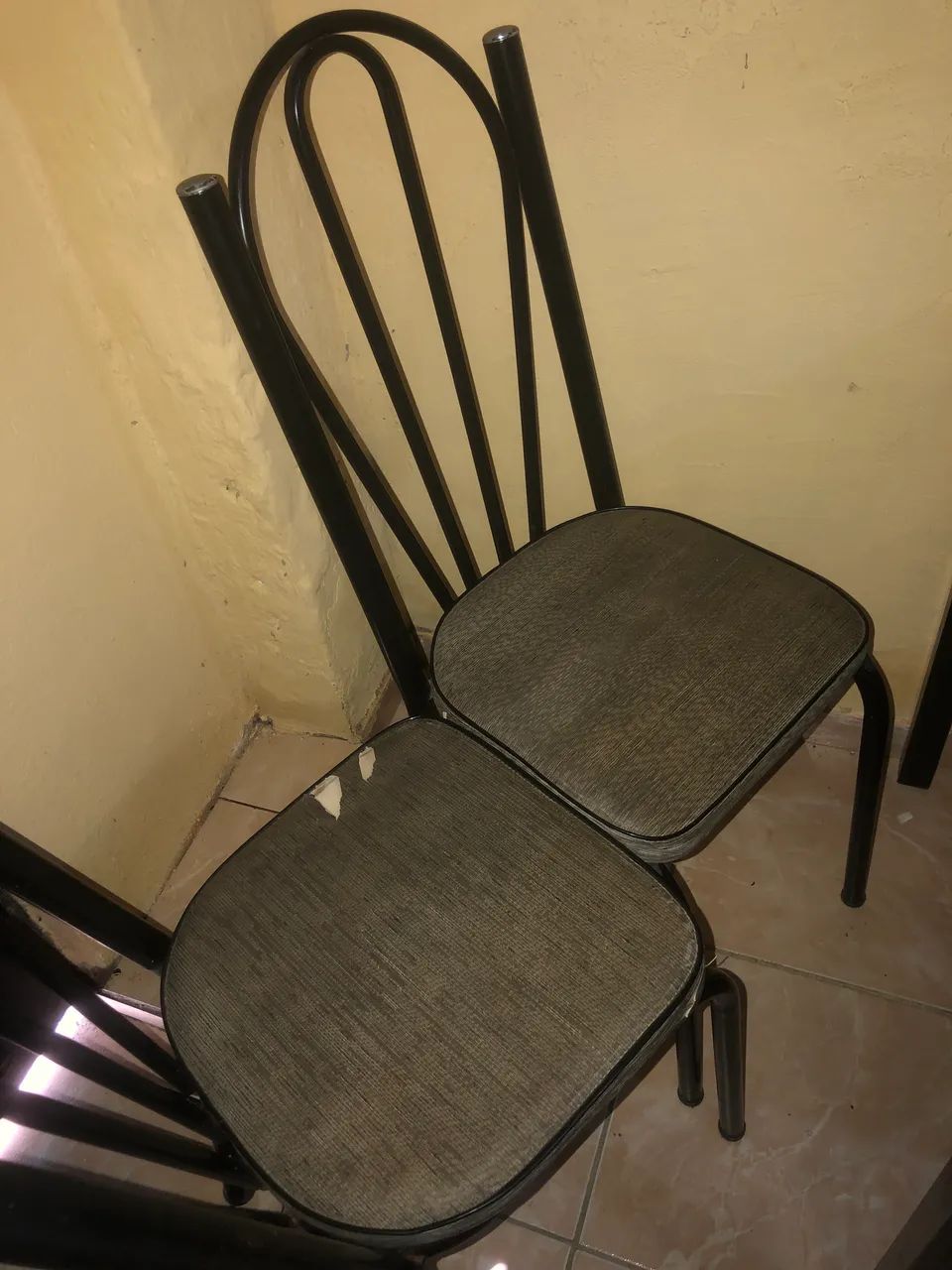 Venda mesa tampo de vidro aceito oferta - Foto 2