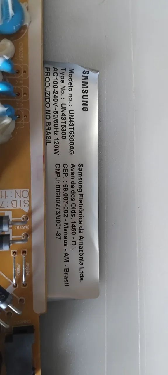 Placa Fonte Samsung UN43T5300 - Foto 2