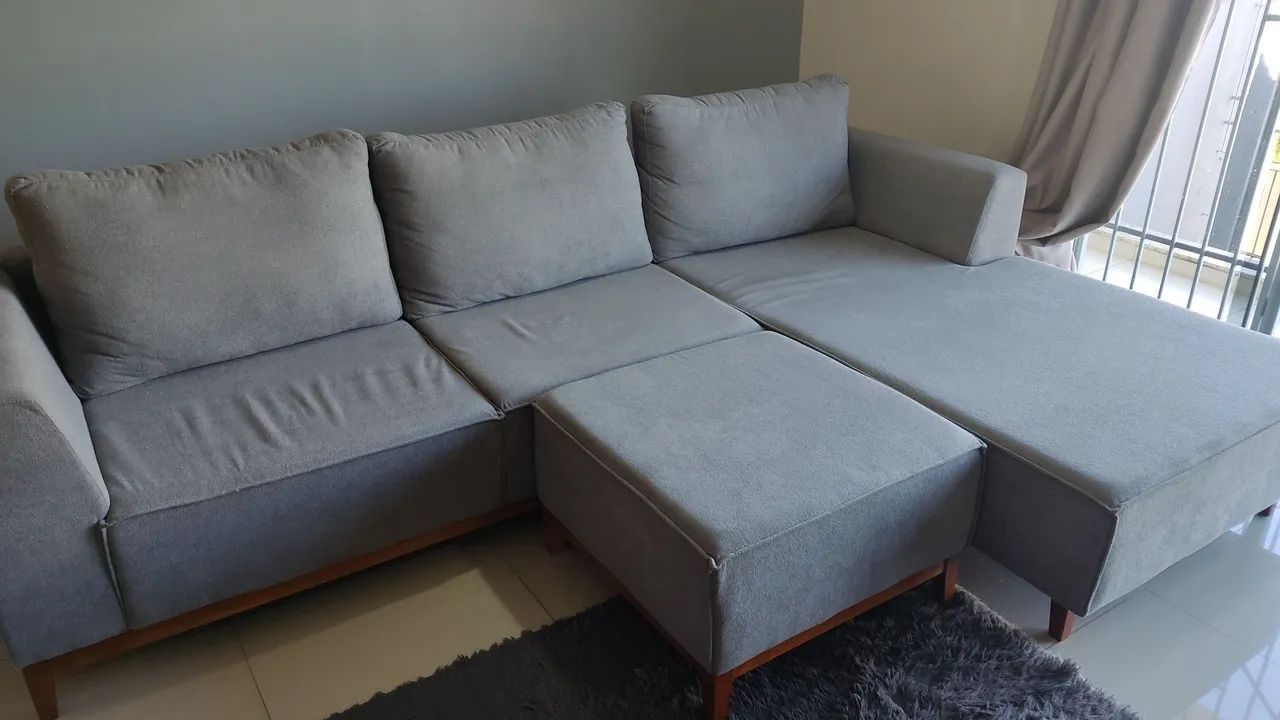Sofá 3 lugares com chaise - Foto 2