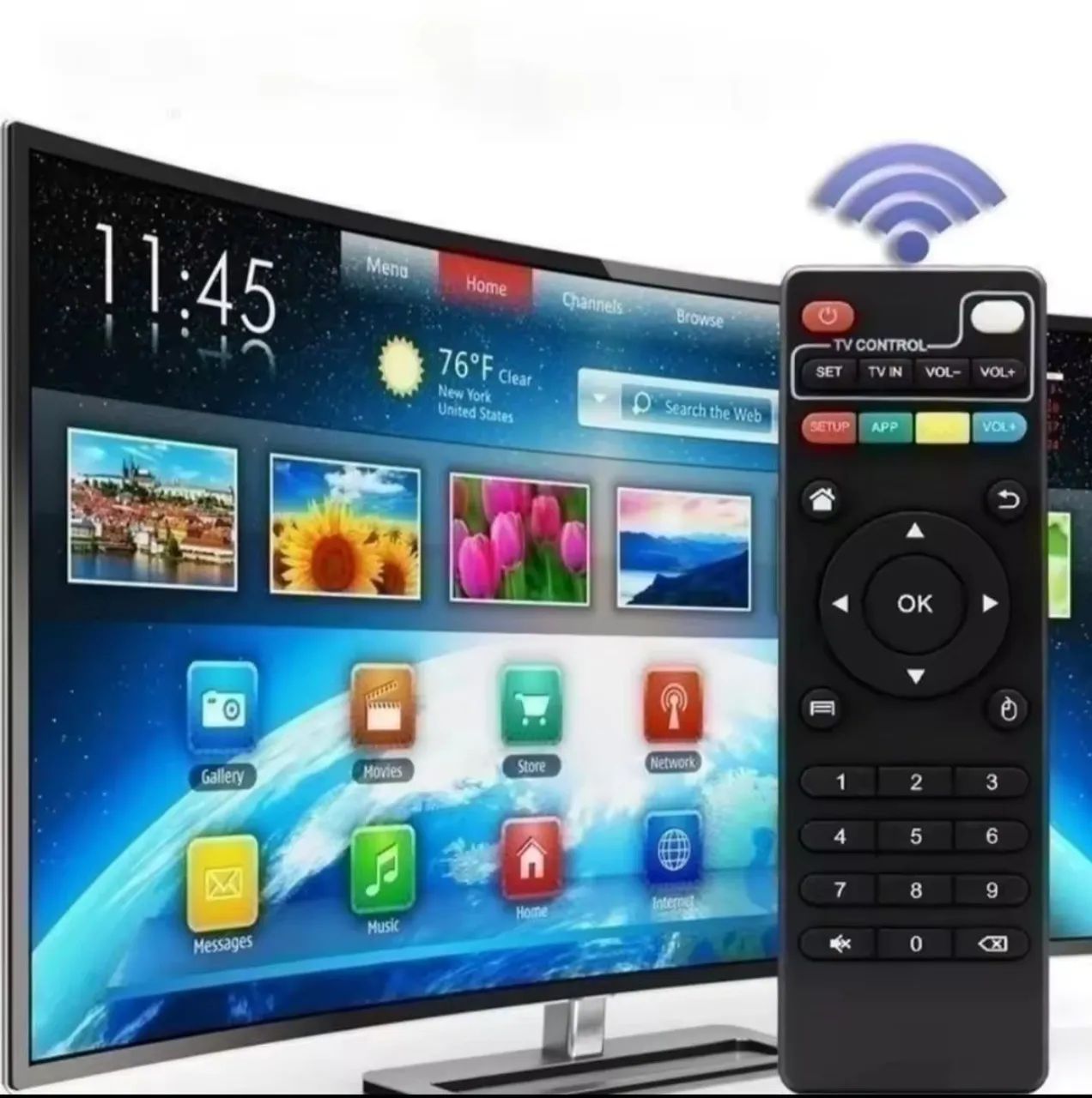 Controle tv box  - Foto 4
