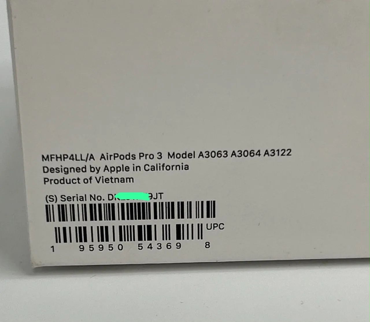 n*a様 Apple AirPods Pro 3 本体シリアルNo.GKXGQW AirPods Pro 3 | LACRADO | 1 Ano Garantia Apple - Fones de Ouvido