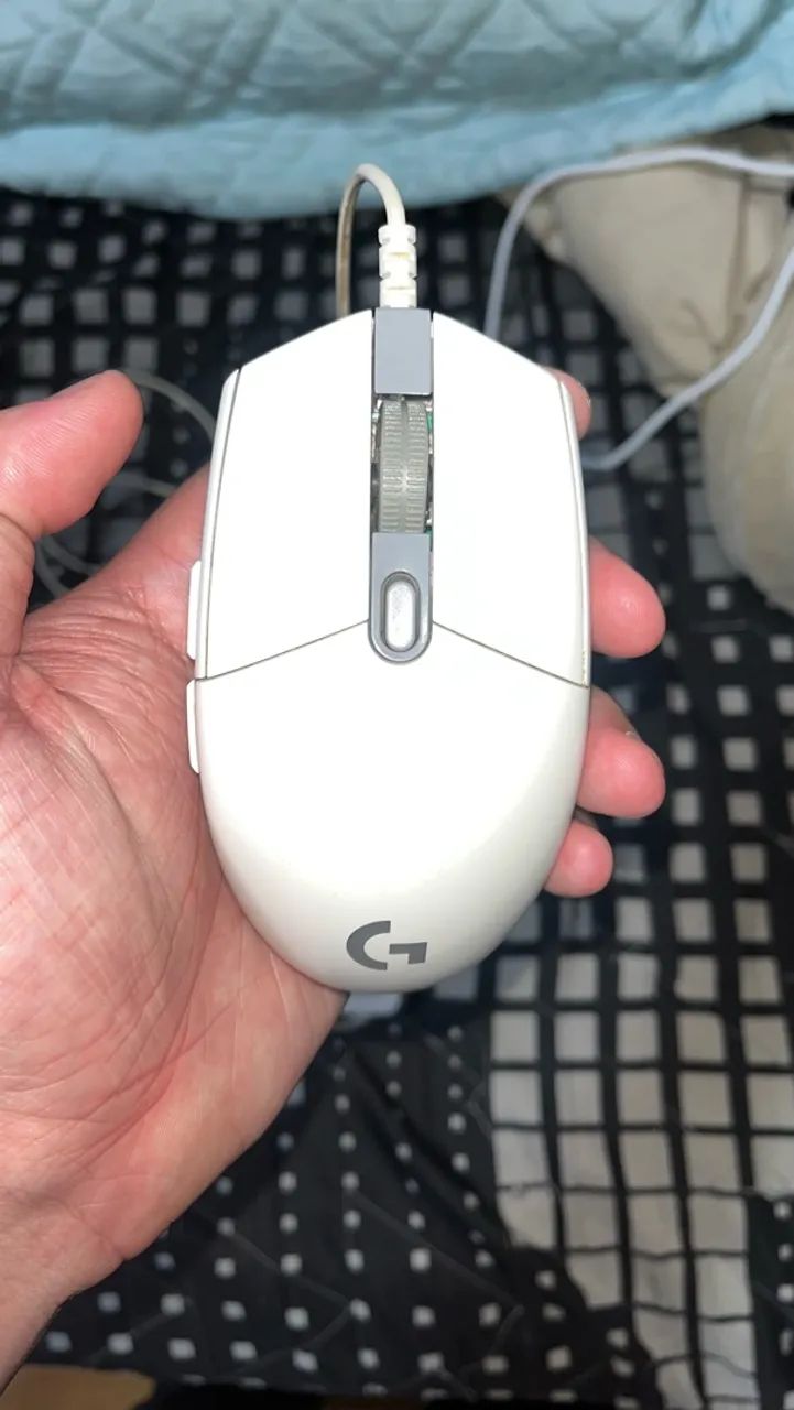 Mouse Logitech G203 + Teclado Kross - Com Defeito - Foto 2