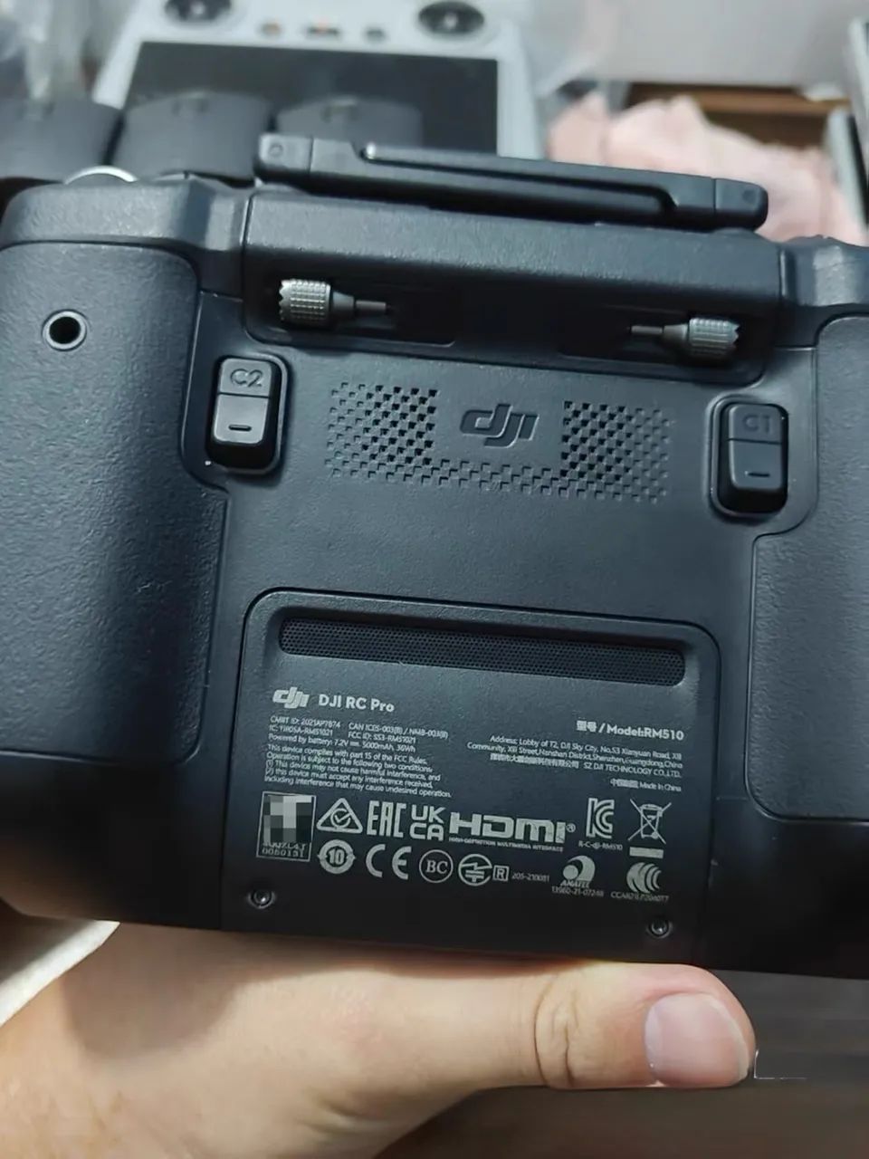 DJI Controle Remoto com tela RC Pro-RM510 Original Usado  - Foto 4