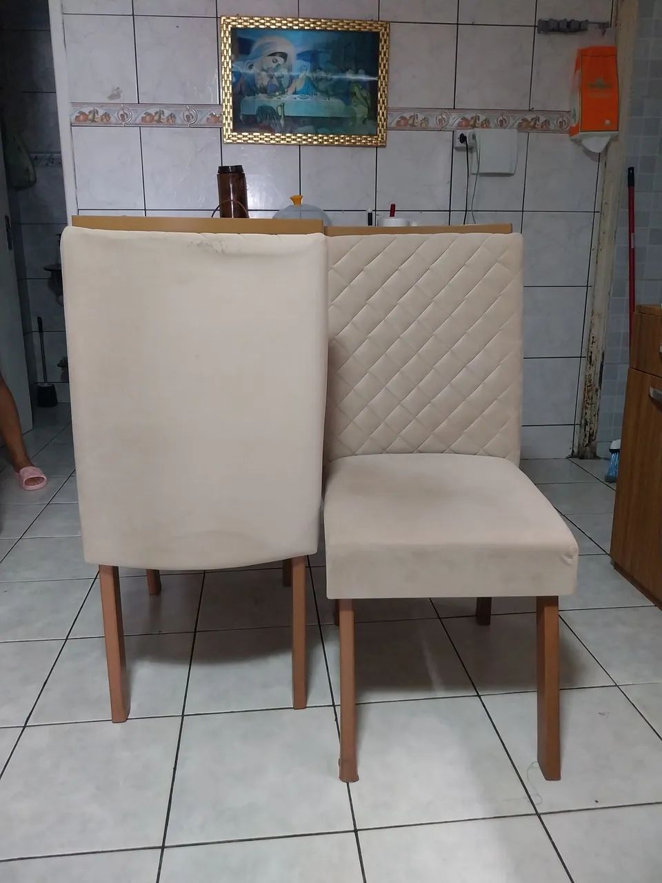 Conjunto de cadeiras para sala de jantar  - Foto 5