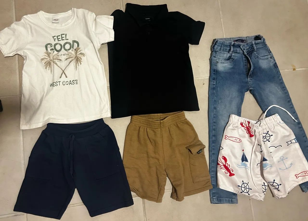 Vendo roupas menino 