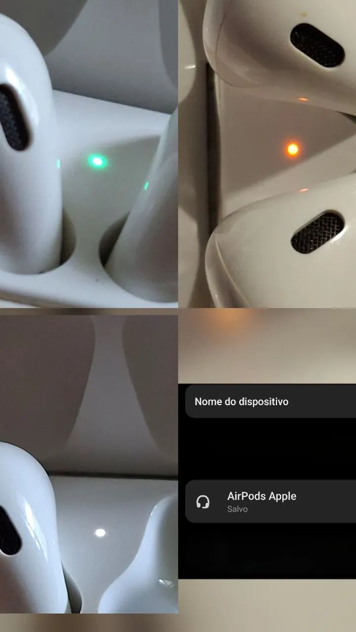 Airpod Apple + Case de Couro Proteção  - Foto 6