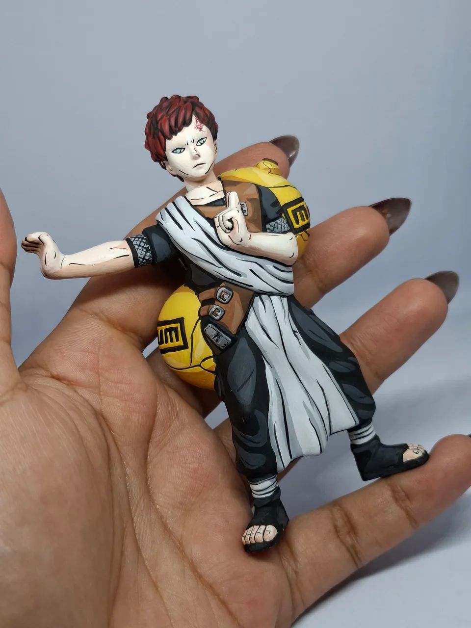 Gaara Naruto Shippuden McDonald?s 2009 - Restaurado e Customizado - Foto 5