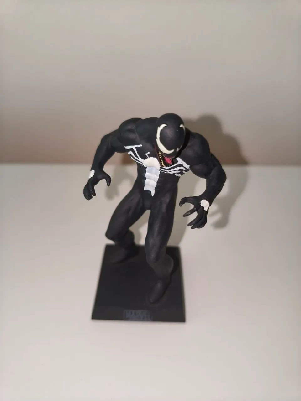 Miniatura Venom Eaglemoss Marvel Metal + Caixa + Fascículo