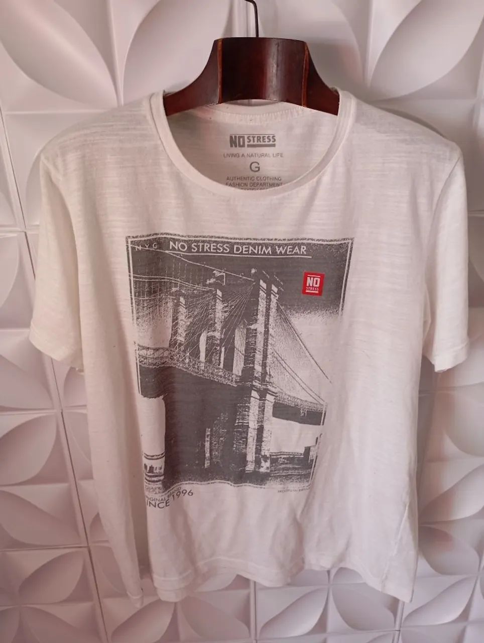 Camiseta NO stress Tam M/G 