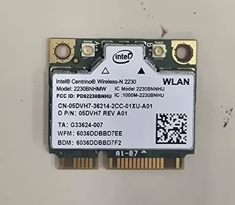 2 Placas Wi-Fi + Bluetooth Intel Centrino Wireless-N 2230 