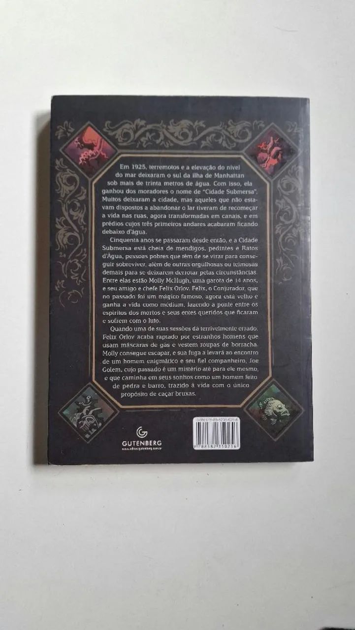 Joe Golem e a cidade submersa- Mike Mignola e Christopher Golden - Foto 3