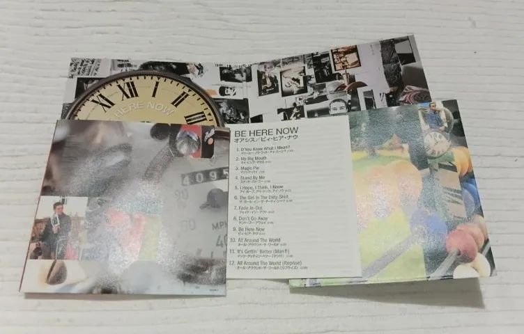 Oasis - Be Here Now - Cd Cardboard Japones Com Obi - Foto 3