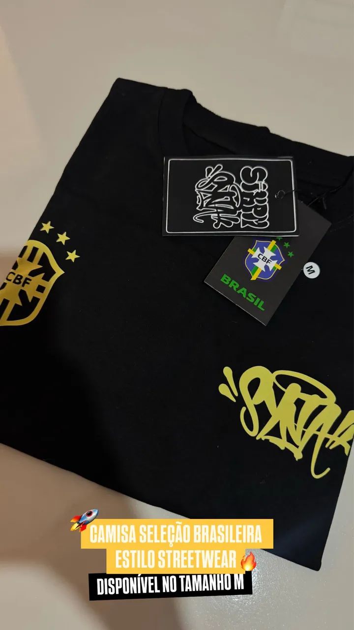 CAMISA $YNA SELACAO BRASILEIRA 