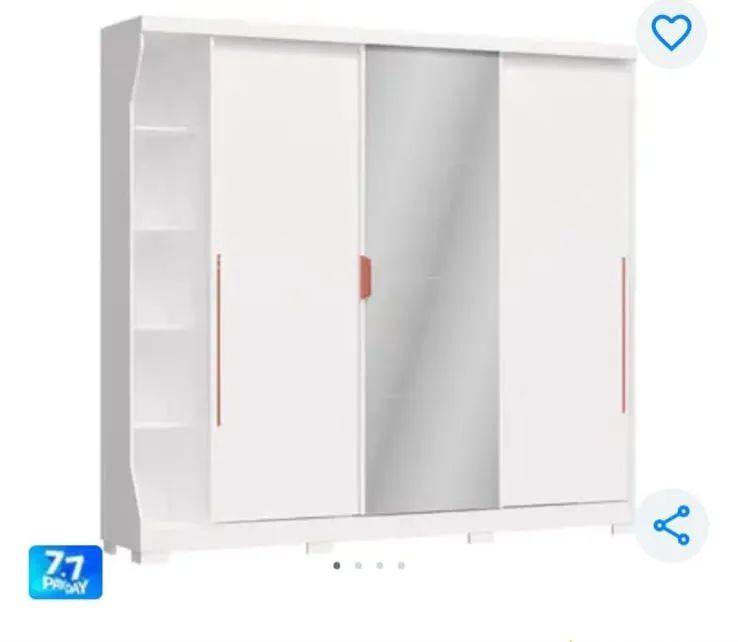 VENDO GUARDA-ROUPAS GRANDE ÓTIMO ESTADO - Foto 5