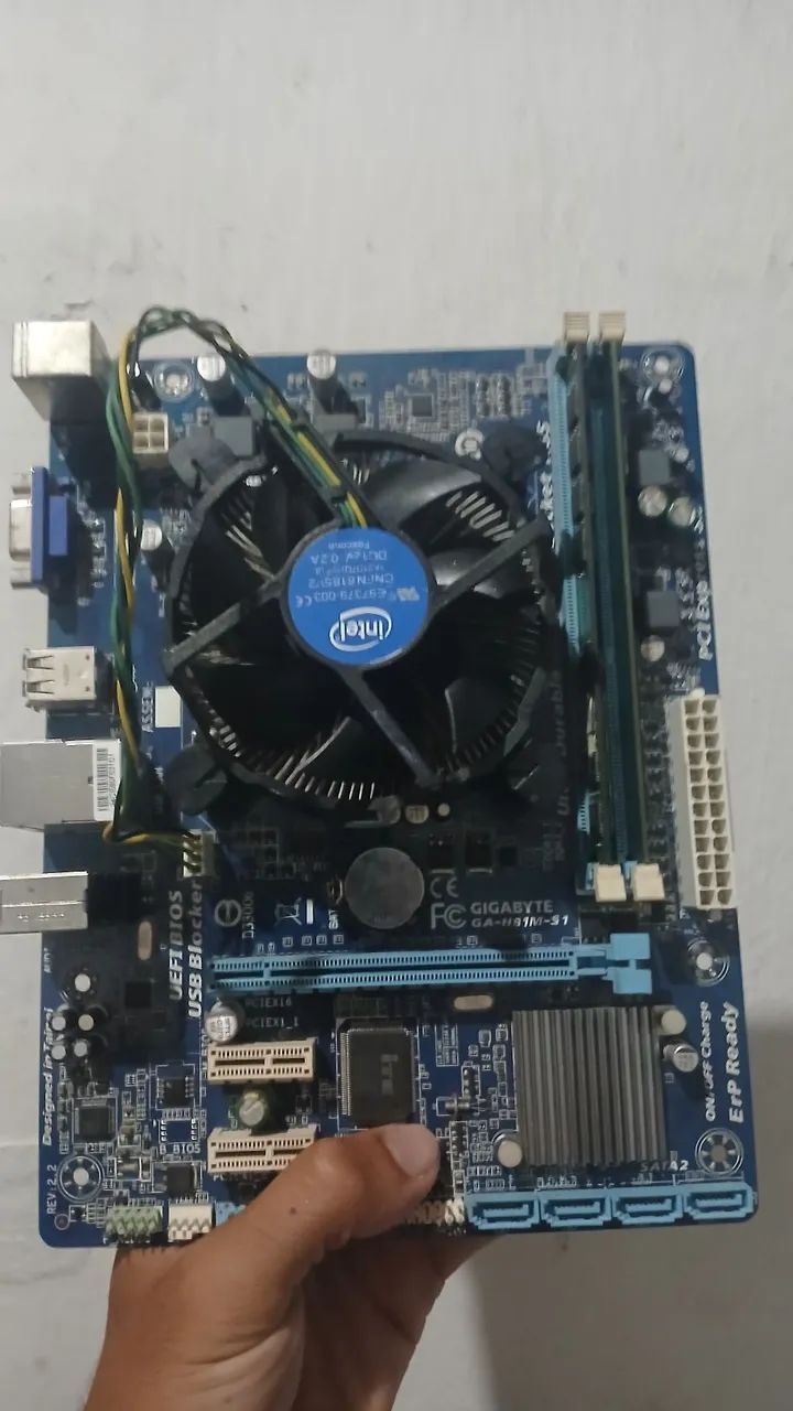 Kit Placa-Mãe 1155 - Foto 2