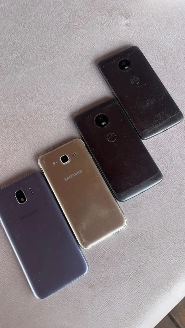 Lote com 4 celulares ? retirada de peças - Foto 2
