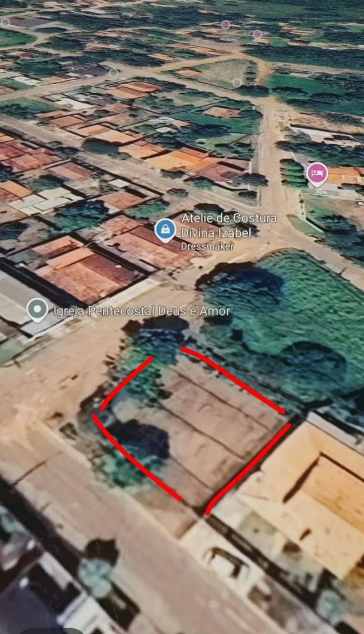 Terreno de esquina 430 M2 Taquaruçu 