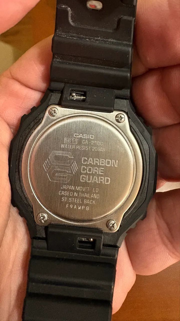 Gshock GA 2100 Carbon  - Foto 3