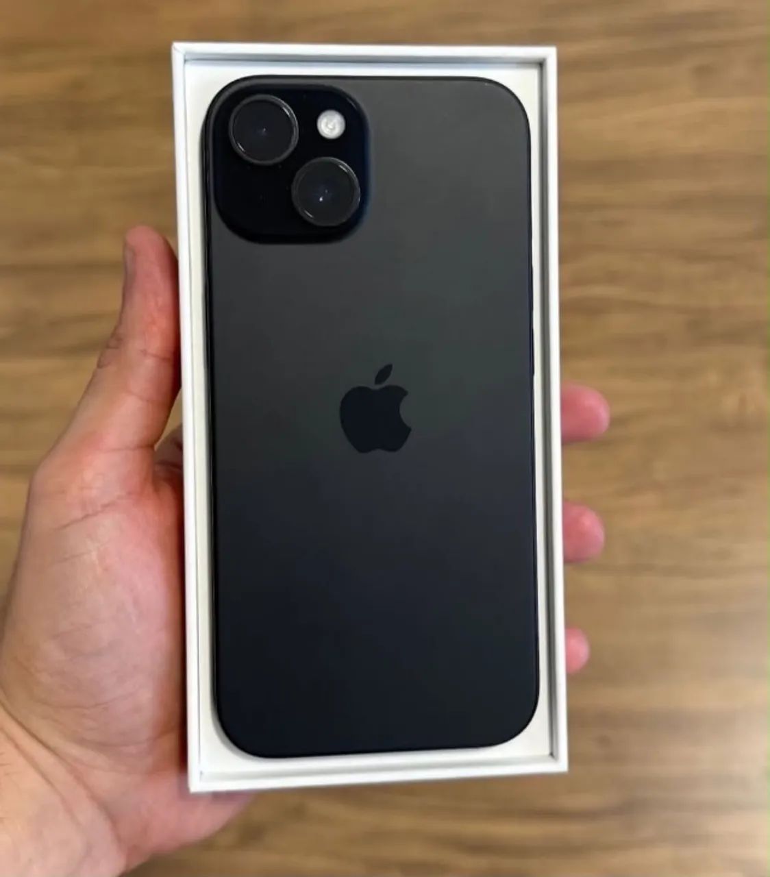 iPhone 15 Preto 128gb Semi Novo 