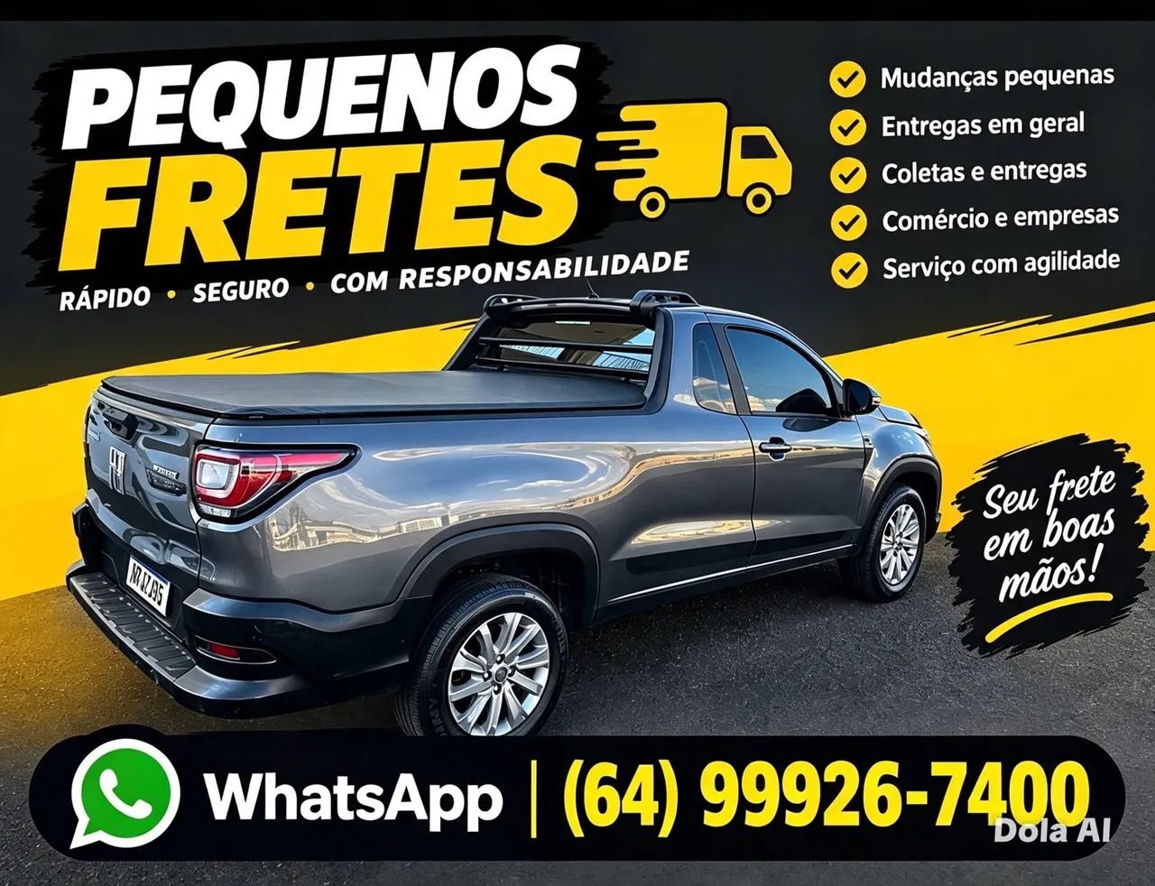 FRETES E PEQUENAS MUDANÇAS CATALÃO