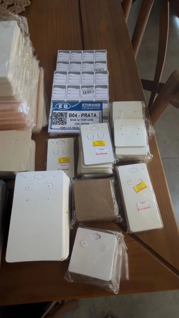 Lote de Embalagens para Bijuterias e Acessórios - Foto 3