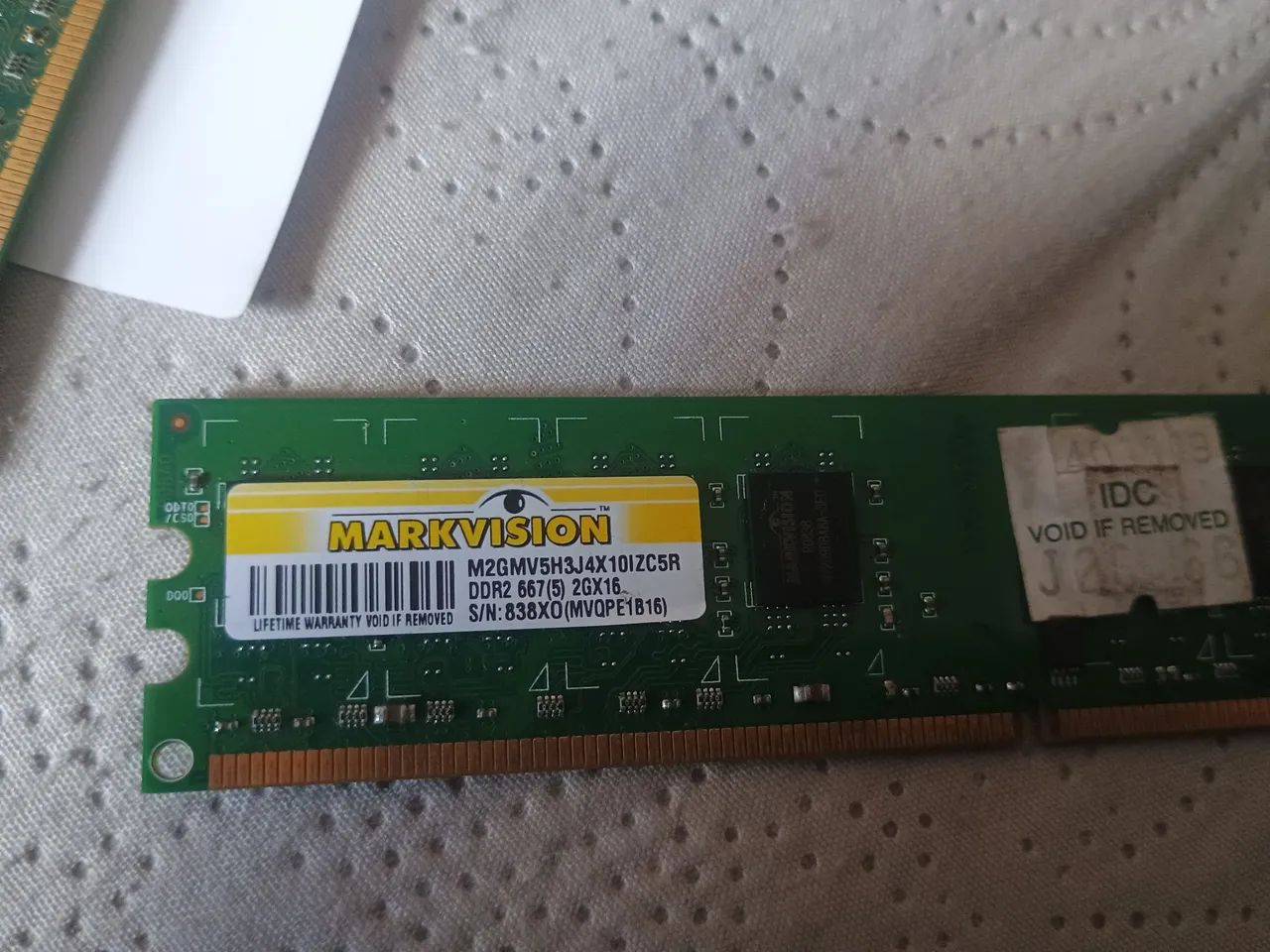 Vendo lote de memória ddr 2 - Foto 2