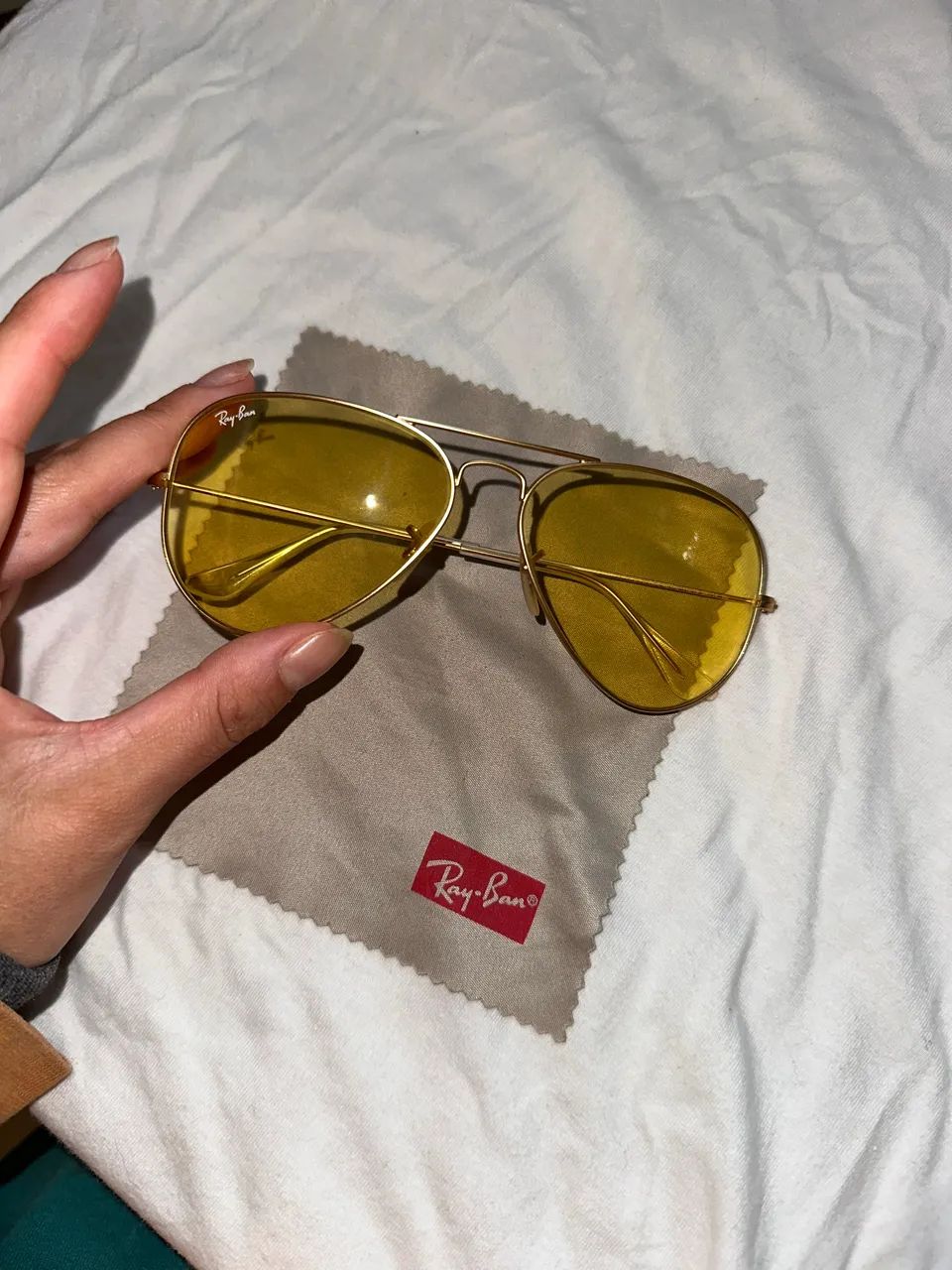 Óculos de sol Rayban aviador original nunca usado